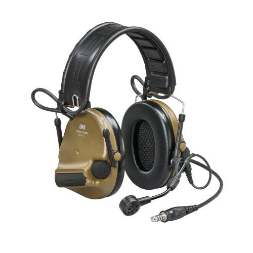 3M PELTOR ComTac™ VI NIB Headset, Single Downlead, Headband/ARC - Sheepdog Microphones