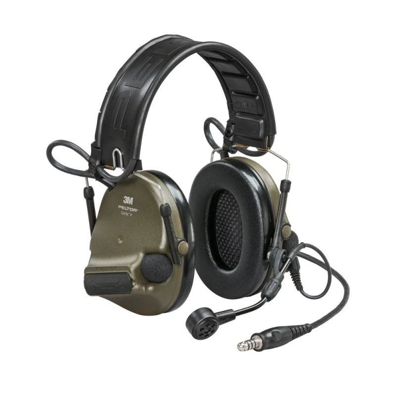 3M PELTOR ComTac™ VI NIB Headset, Single Downlead, Headband/ARC - Sheepdog Microphones