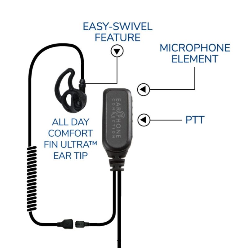 earphone connection ep1305ec m1 micro sound hawk lapel mic replacement 723137