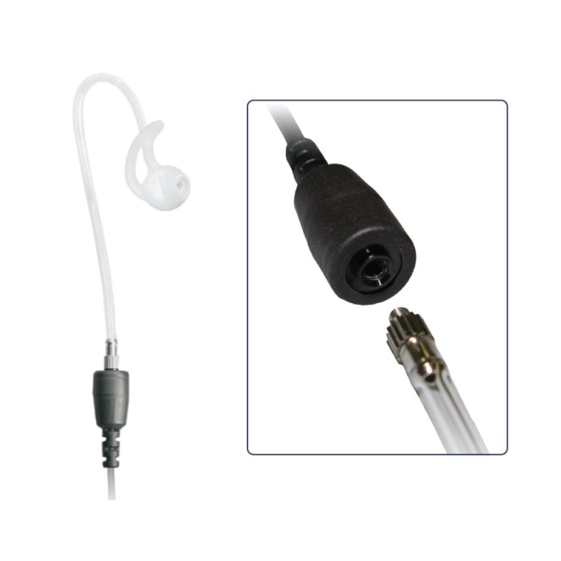 fox short tube police listen only earpiece 246085