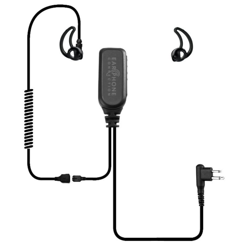 hawk ep1303 m1 micro sound police lapel mic motorola 2 pin 856584