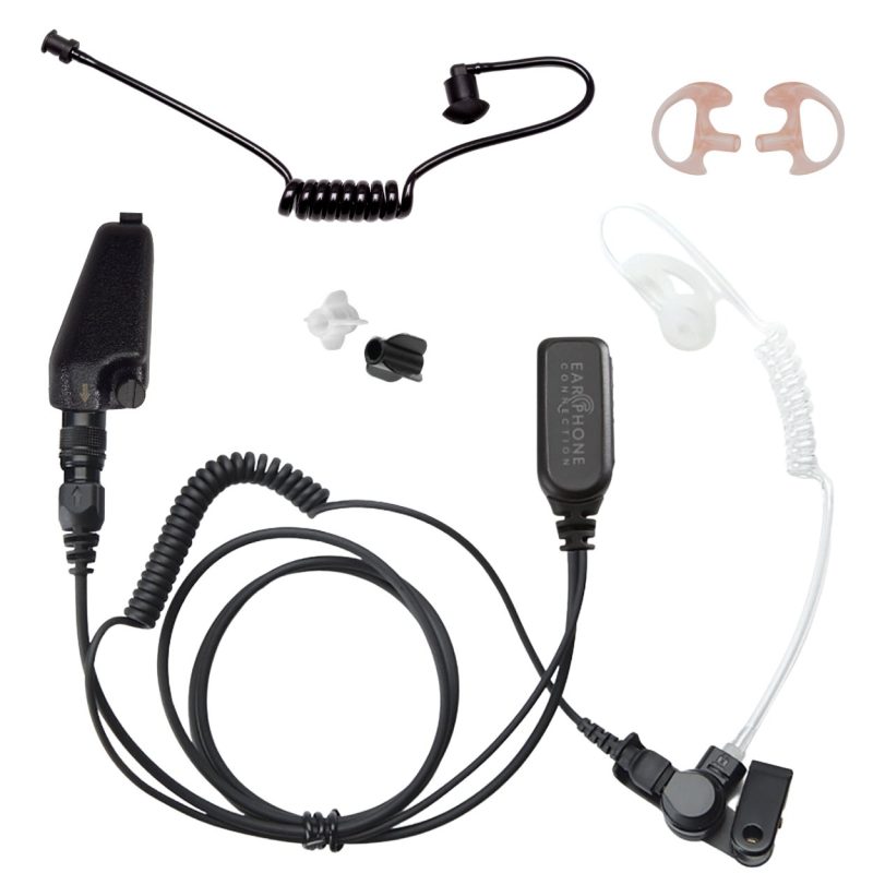 hawk lapel mic ep1311ec with easy connect adapter for kenwood multi pin radios 838069