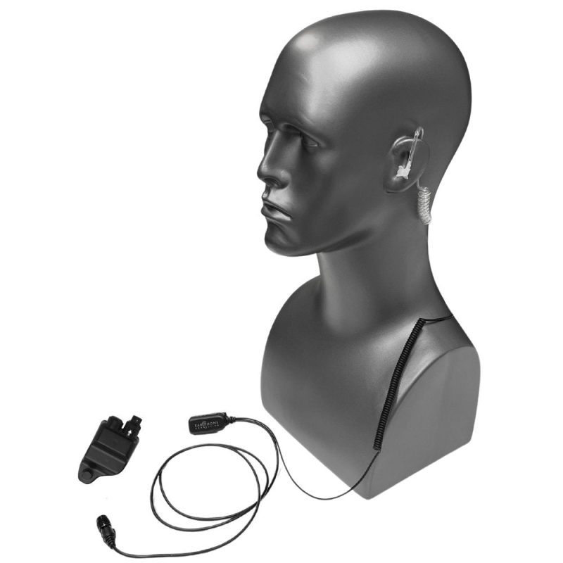 hawk lapel mic ep1328ec with easy connect adapter for harris xg15 xg25 xg75 xl45p xl95p 778803