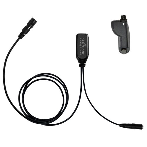 Hawk Lapel Mic, Tactical PTT, 3.5mm Earpiece Port - Sheepdog Microphones