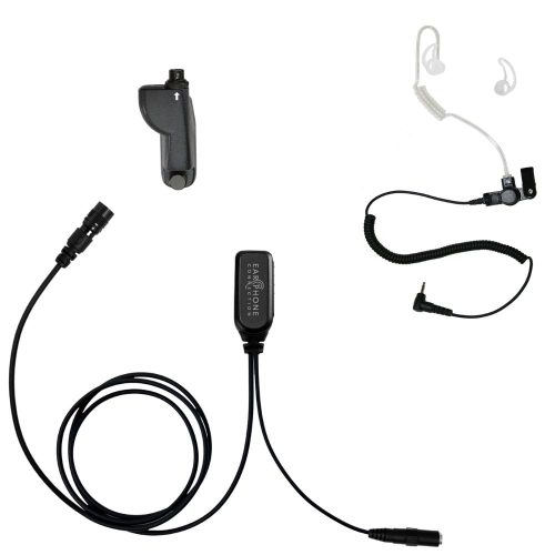 Hawk Lapel Mic, Tactical PTT, 3.5mm Earpiece Port - Sheepdog Microphones