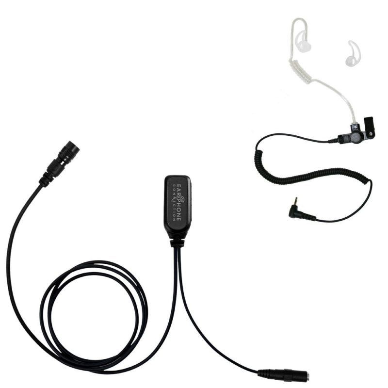 Hawk Lapel Mic, Tactical PTT, 3.5mm Earpiece Port - Sheepdog Microphones