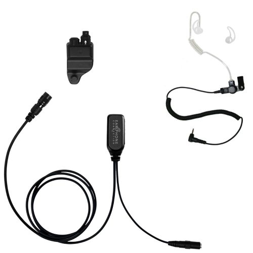 Hawk Lapel Mic, Tactical PTT, 3.5mm Earpiece Port - Sheepdog Microphones