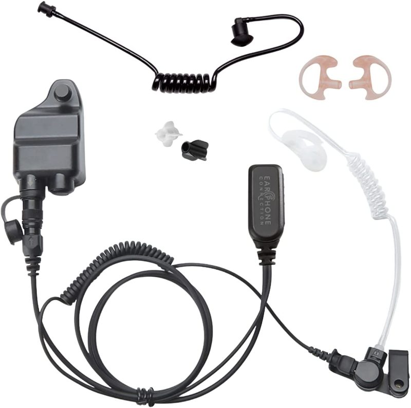 hawk lapel mic with quick release adapter for harris xg15 xg25 xg75 p5300 p5400 p5500 p7300 999910