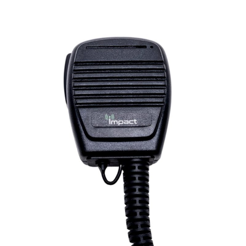 impact bk2 grsm hd1 medium duty speaker mic for bendix king kng series 456713