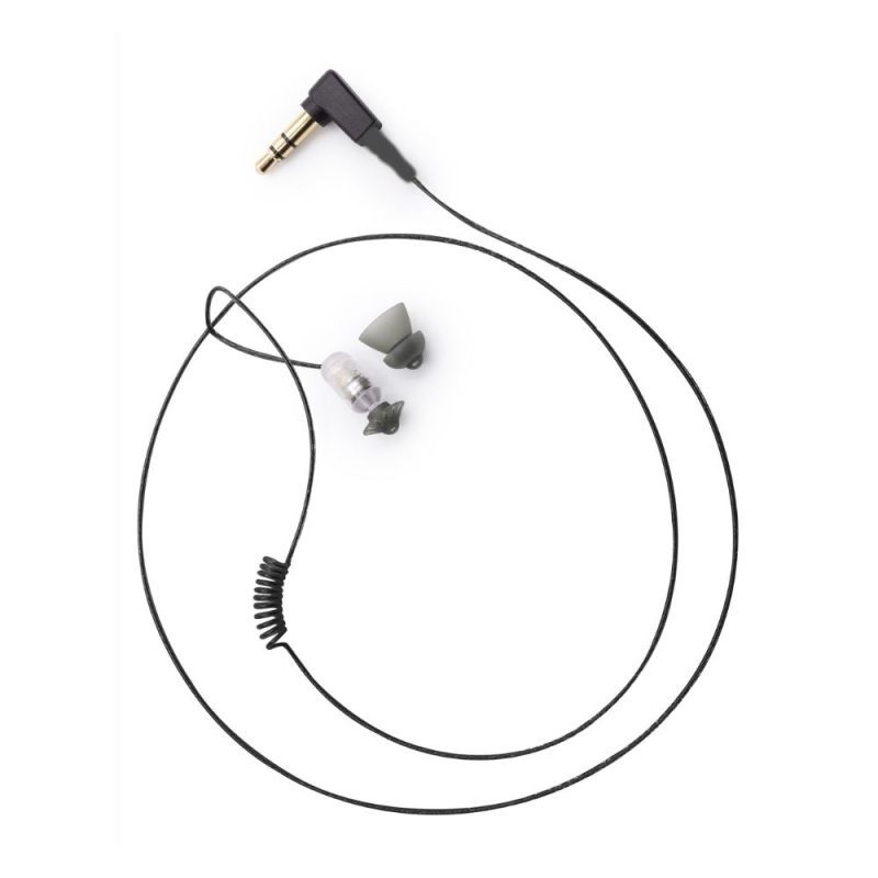 impact hid in micro tubeless listen only earpiece black 806606