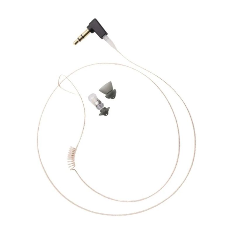 impact hid in micro tubeless listen only earpiece clear 703177