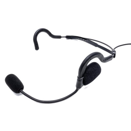 impact quick disconnect tactical headset with boom mic for motorola apx series 915515