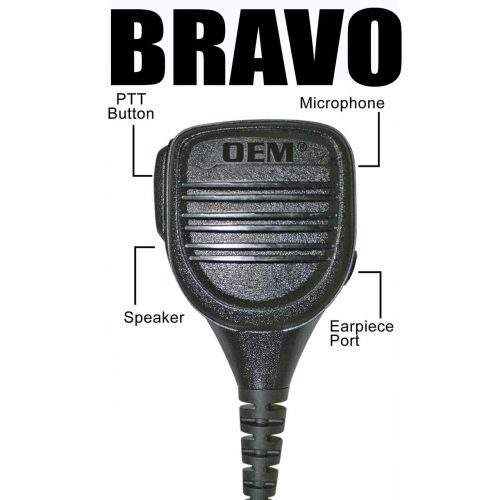 klein electronics bravo k2 police remote speaker mic kenwood nx and tk 478898