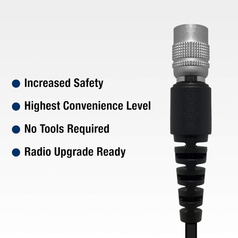 leo quick disconnect 2 wire mic motorola apx 263238