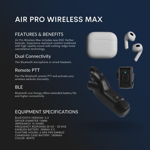 motorola apx bluetooth adapter with wireless ptt and earbuds 373197