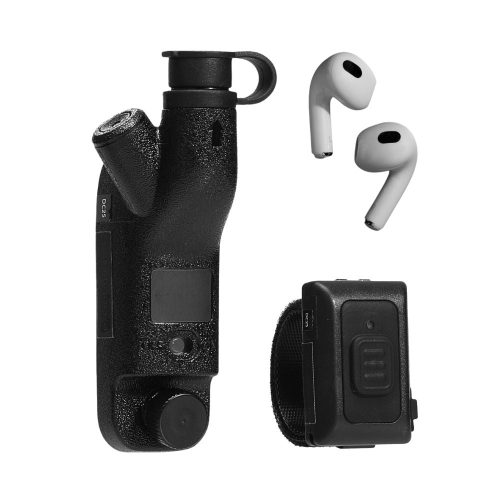 Motorola APX Bluetooth Adapter with Wireless PTT and Earbuds - Sheepdog Microphones