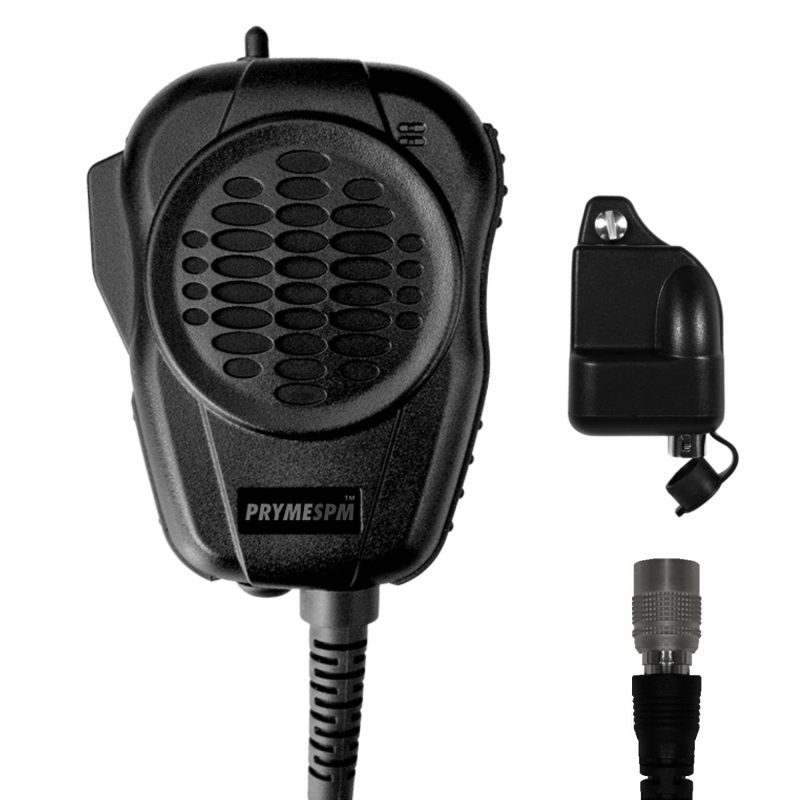 pryme spm 4237qd waterproof speaker mic harris xg75 xl45p xl95p 504677