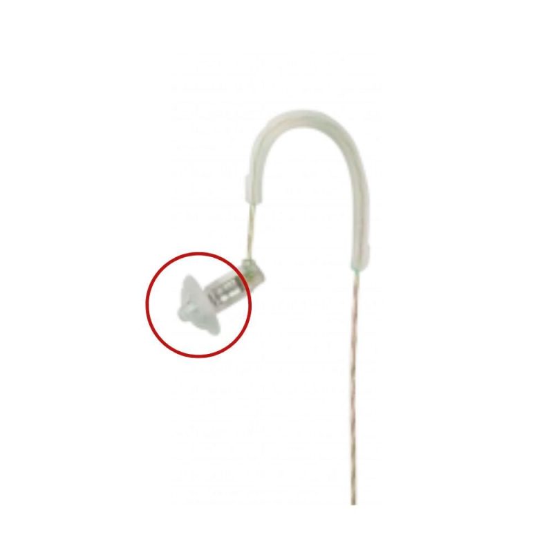 replacement open eartips for sheepdog hdlo earpieces 517971