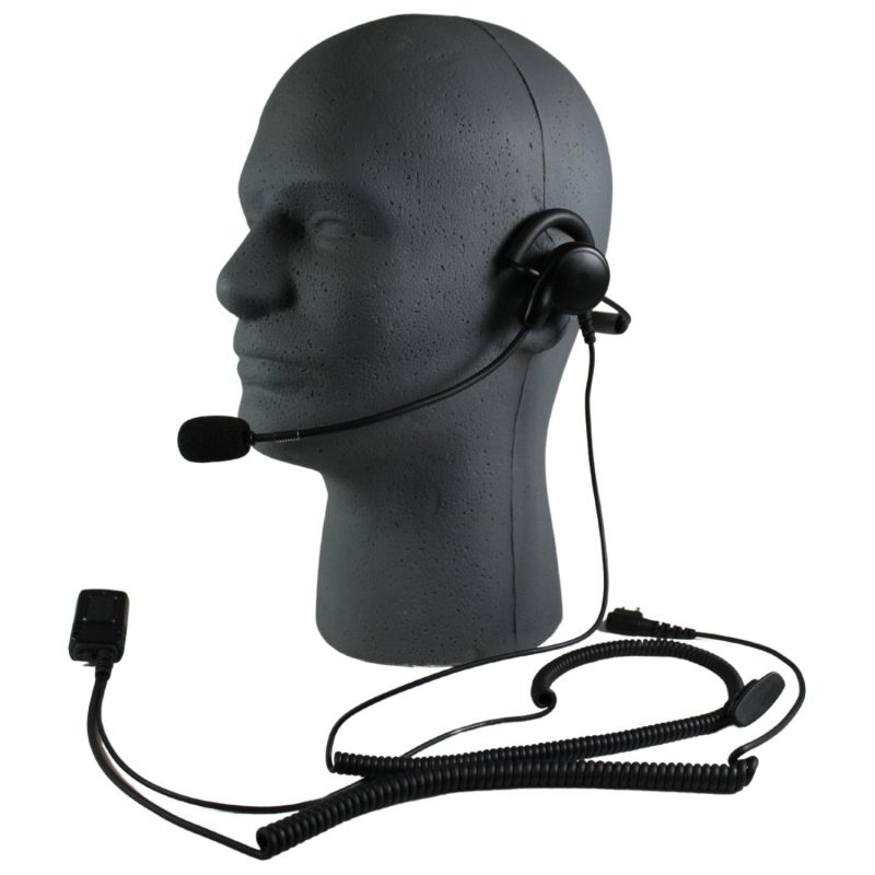 sheepdog boom mic headset for tait tp series radios 684722