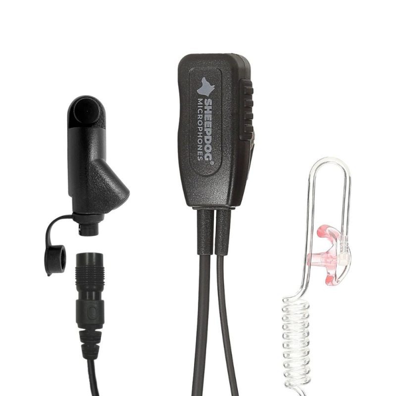 sheepdog elite qd lapel mic earpiece harris xl185 xl200p 989909