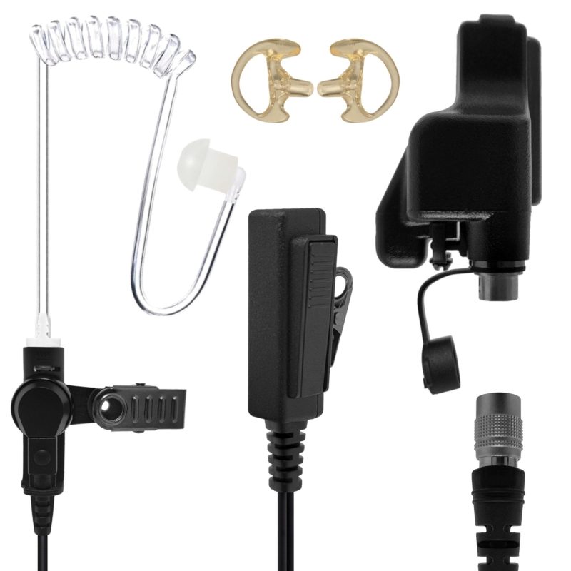 sheepdog elite quick disconnect 2 wire surveillance kit for motorola xts5000 xts3000 xts2500 812786