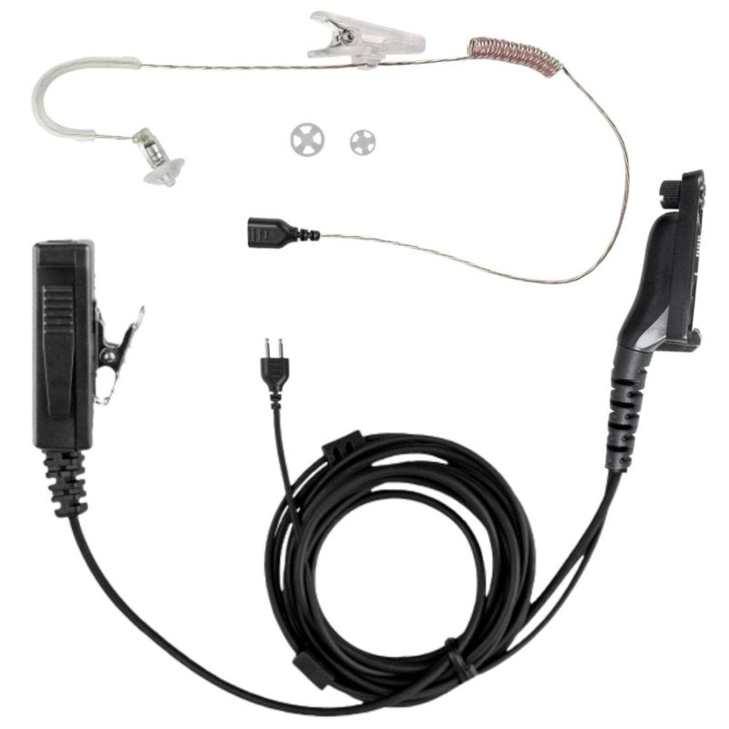 sheepdog police 2 wire surveillance mic for motorola apx series 399639