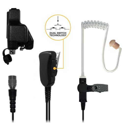 sheepdog quick disconnect lapel mic earpiece for motorola xts5000 xts2500 xts3000 574129