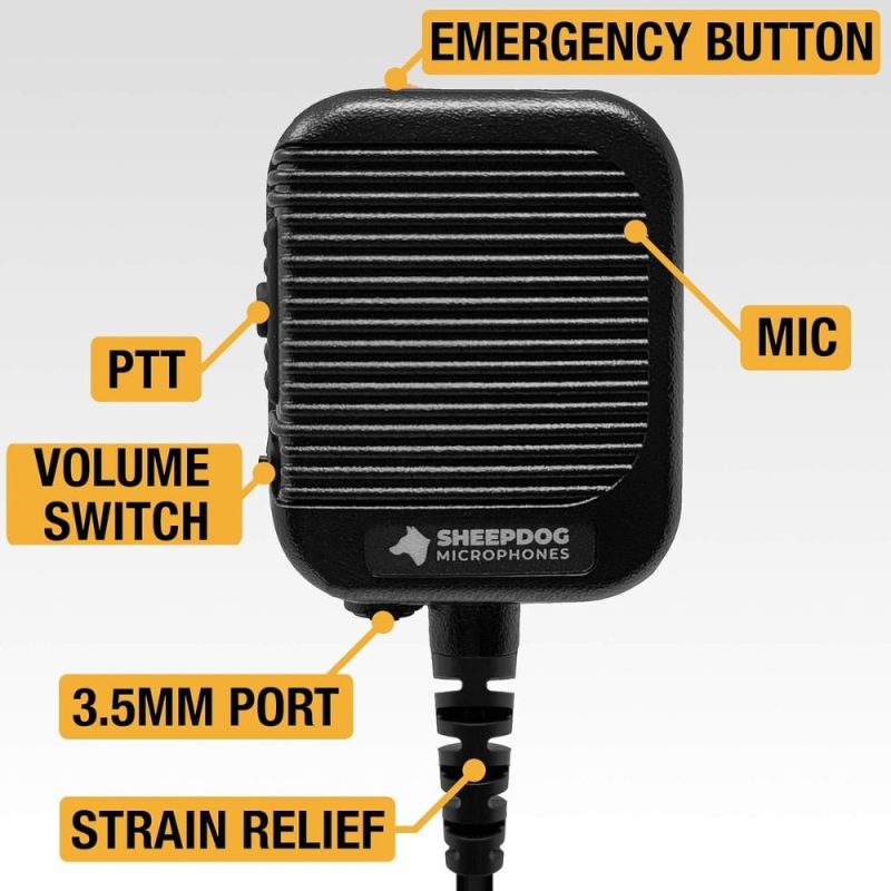 speaker microphone emergency button harris sd27 ha1 513497